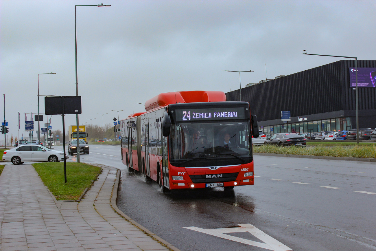 Vilnius, MAN A23 Lion's City G NG313 CNG # 4597