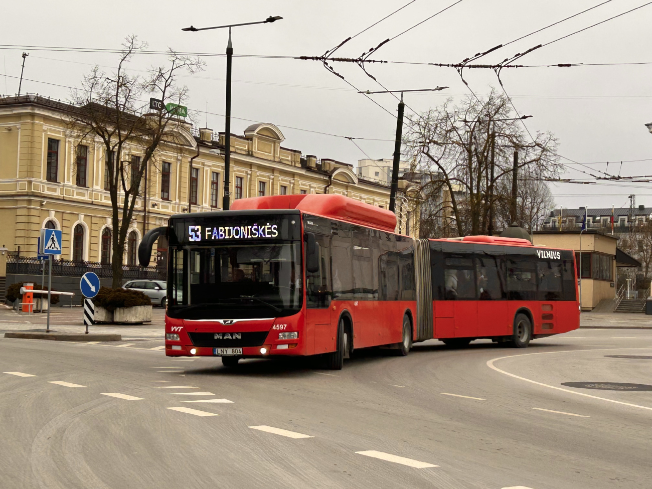 Vilnius, MAN A23 Lion's City G NG313 CNG # 4597