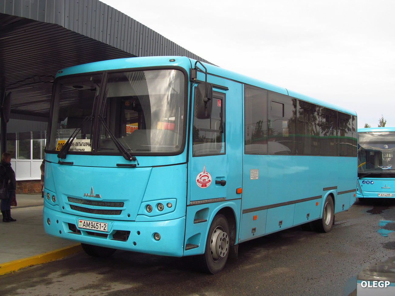 Chashniki, MAZ-257.040 # АМ 9451-2