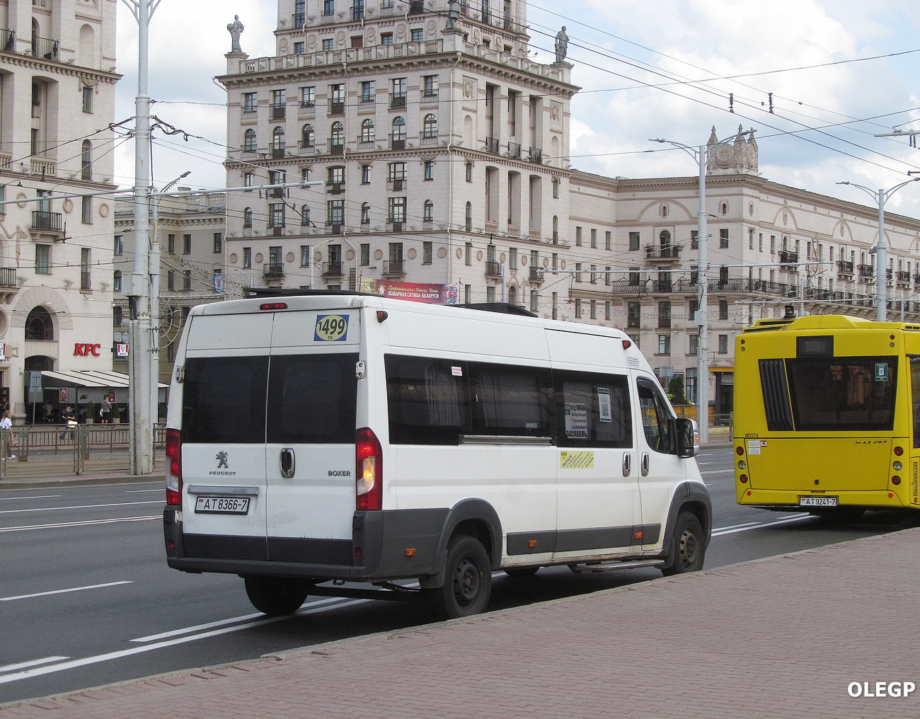 Minsk, Peugeot Boxer # АТ 8366-7