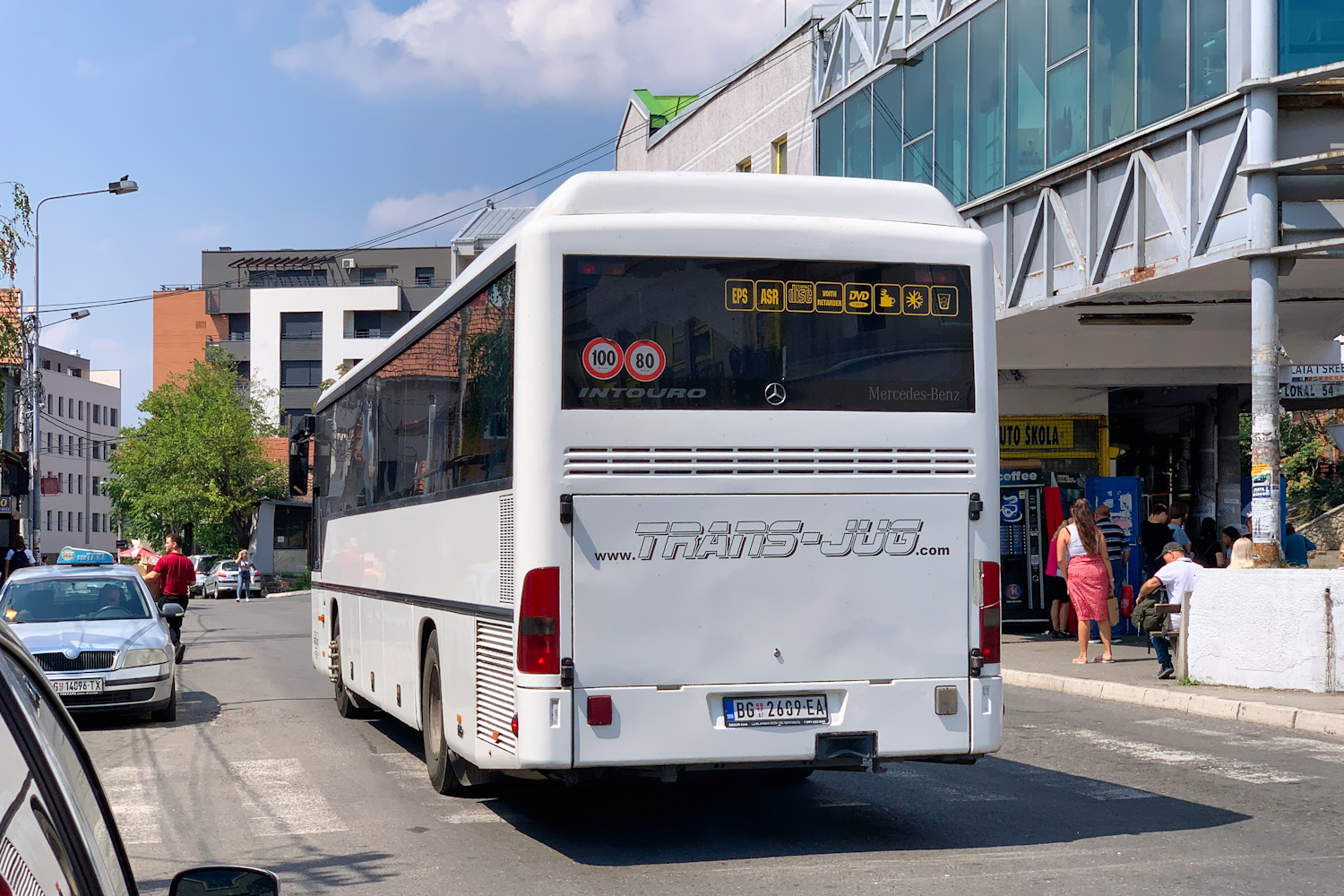 Belgrade, Mercedes-Benz O560 Intouro I RH # BG 2609-EA