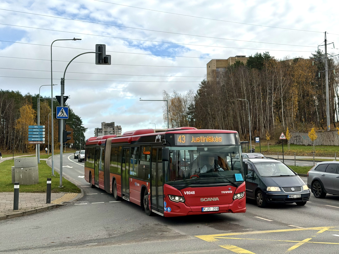 Vilnius, Scania Citywide LFA # V8048