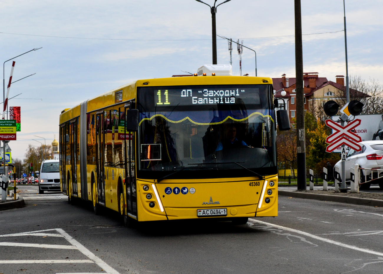 Pinsk, MAZ-216.047 # 45360