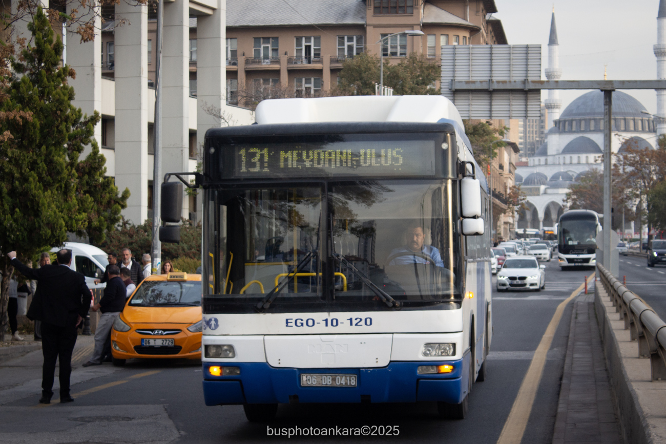 Ankara, MAN A74 Lion's Classic SL313 CNG # 10-120