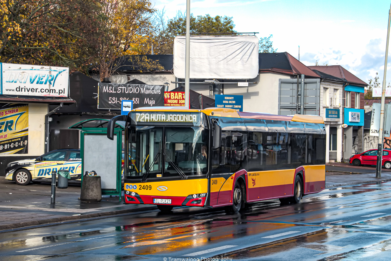 Łódź, Solaris Urbino IV 12 mild hybrid # 2409