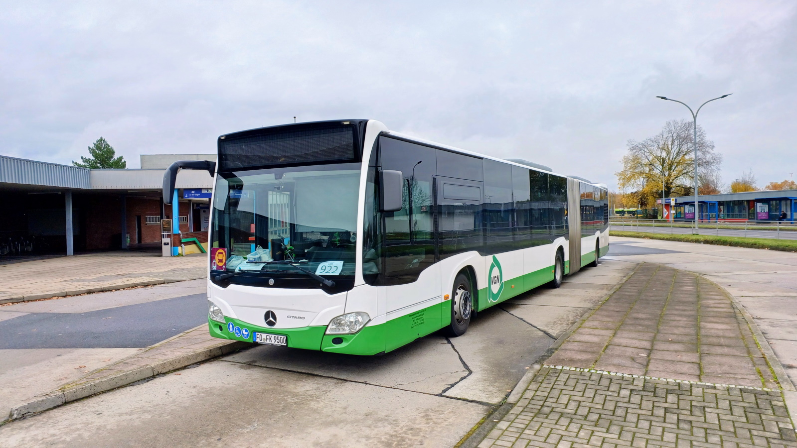 Forchheim, Mercedes-Benz Citaro C2 G # FO-FK 9500