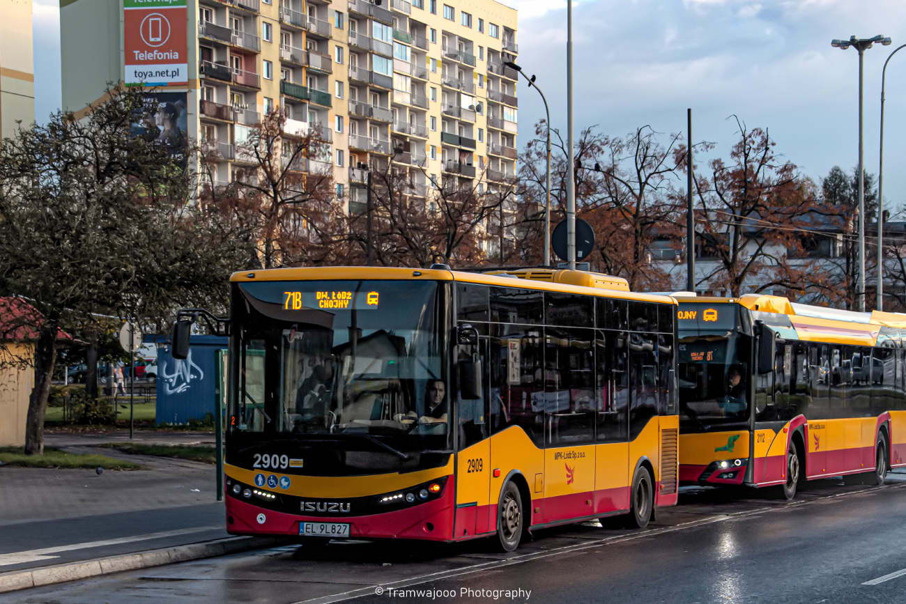 Łódź, Anadolu Isuzu NovoCiti Life # 2909