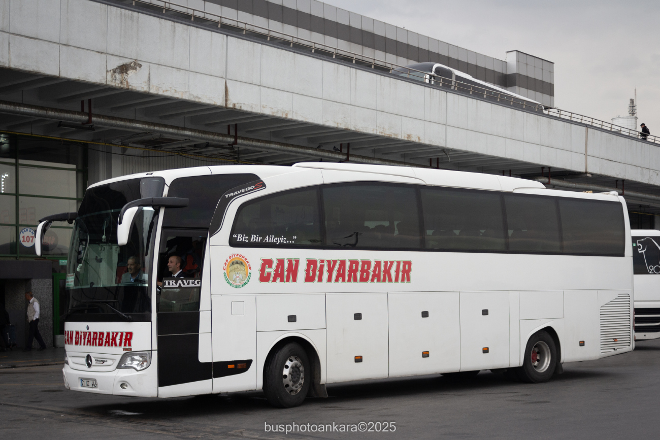 Diyarbakır, Mercedes-Benz Travego II 15SHD (Türk) # 21 KC 445