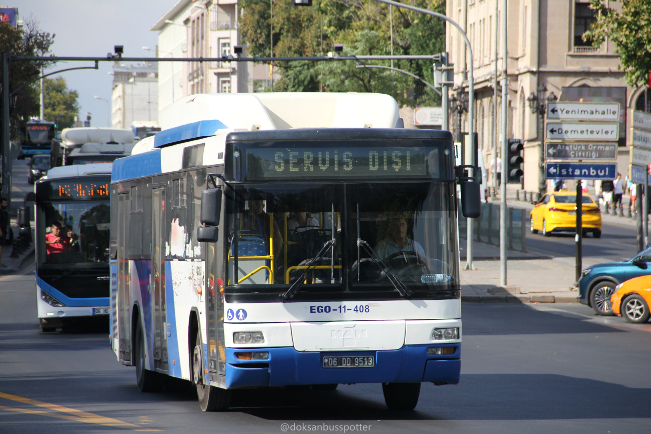 Ankara, MAN A74 Lion's Classic SL313 CNG # 11-408