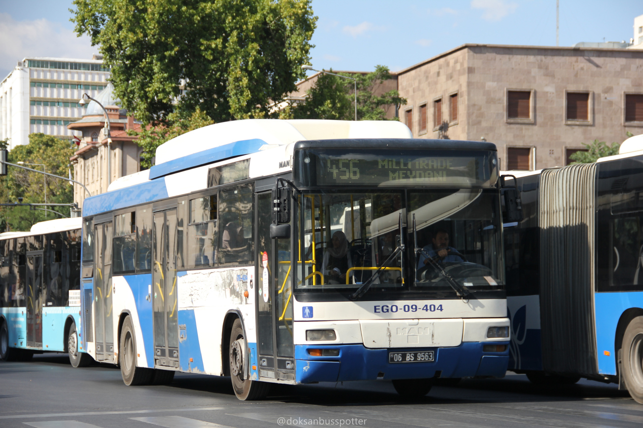 Ankara, MAN A74 Lion's Classic SL313 CNG # 09-404