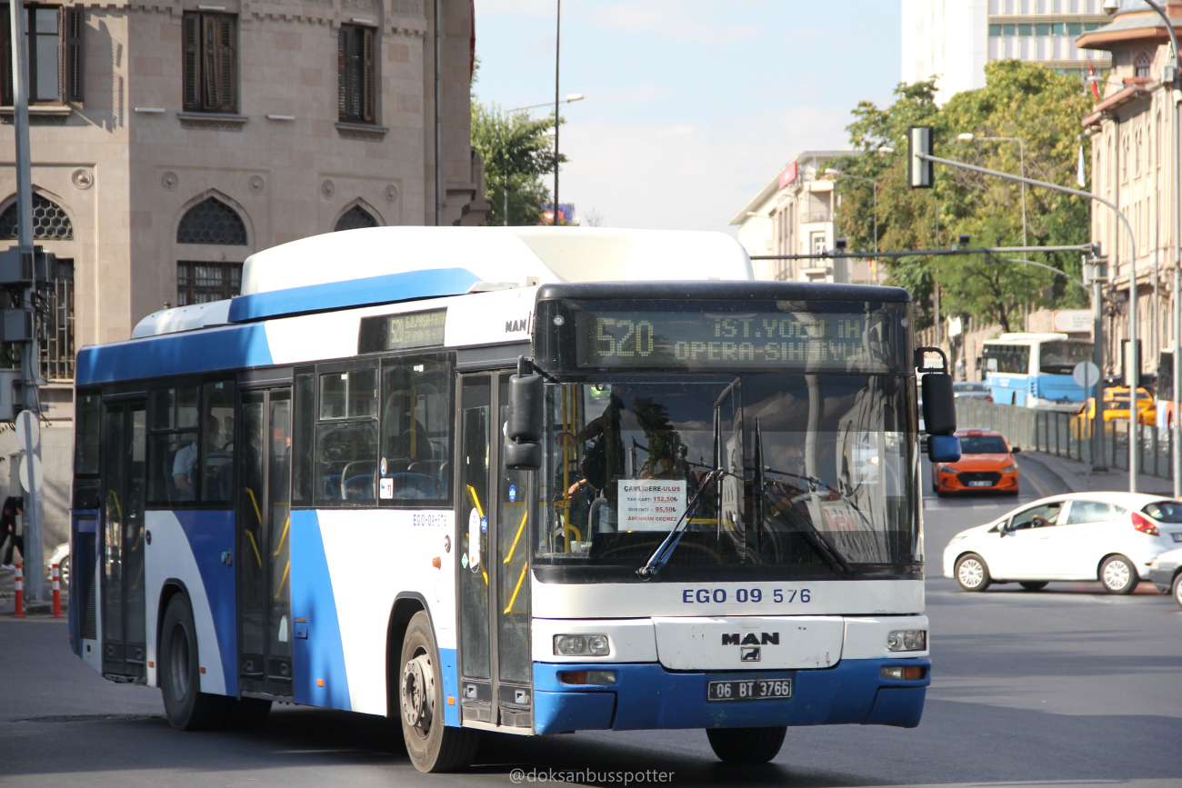 Ankara, MAN A74 Lion's Classic SL313 CNG # 09-576