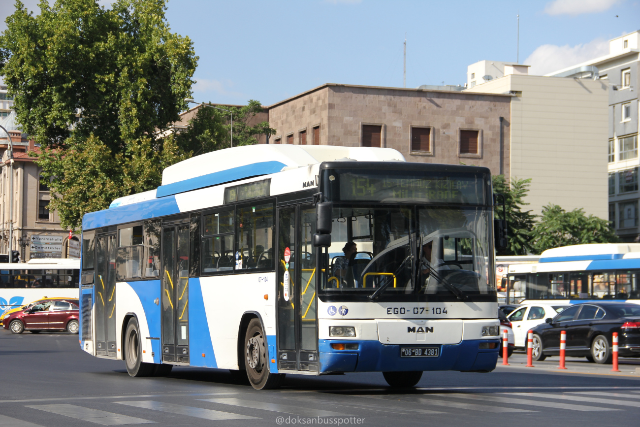 Ankara, MAN A74 Lion's Classic SL313 CNG # 07-104