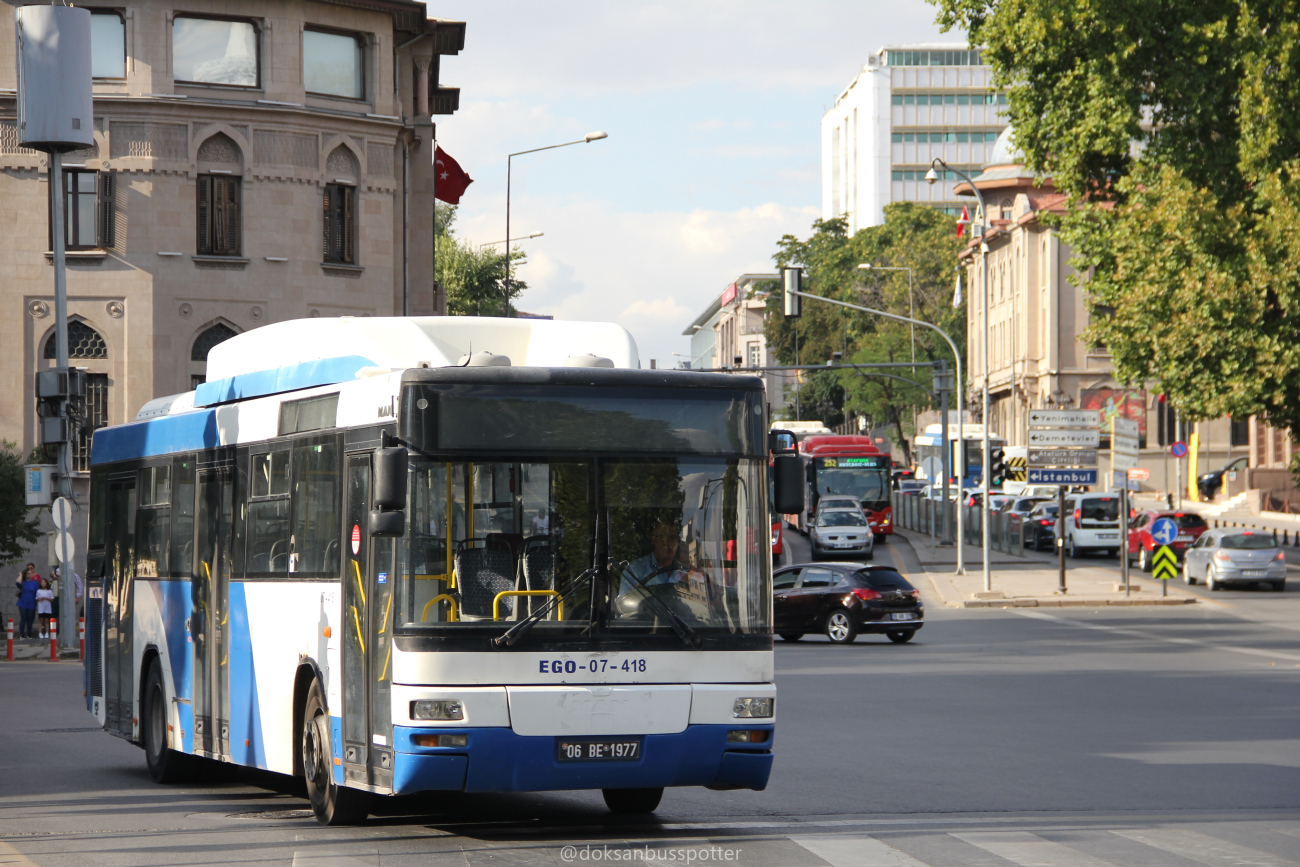 Ankara, MAN A74 Lion's Classic SL313 CNG # 07-418