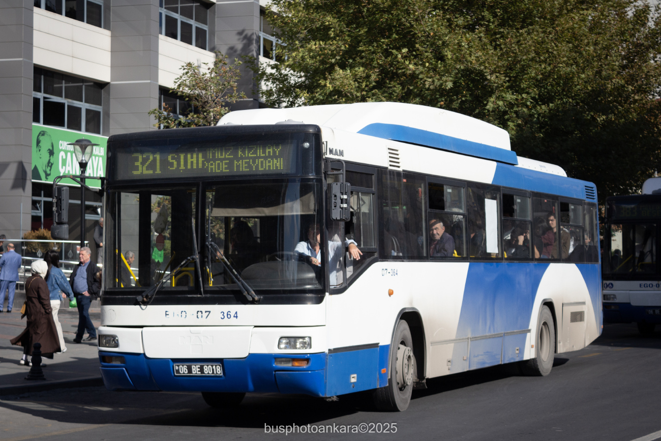 Ankara, MAN A74 Lion's Classic SL313 CNG # 07-364