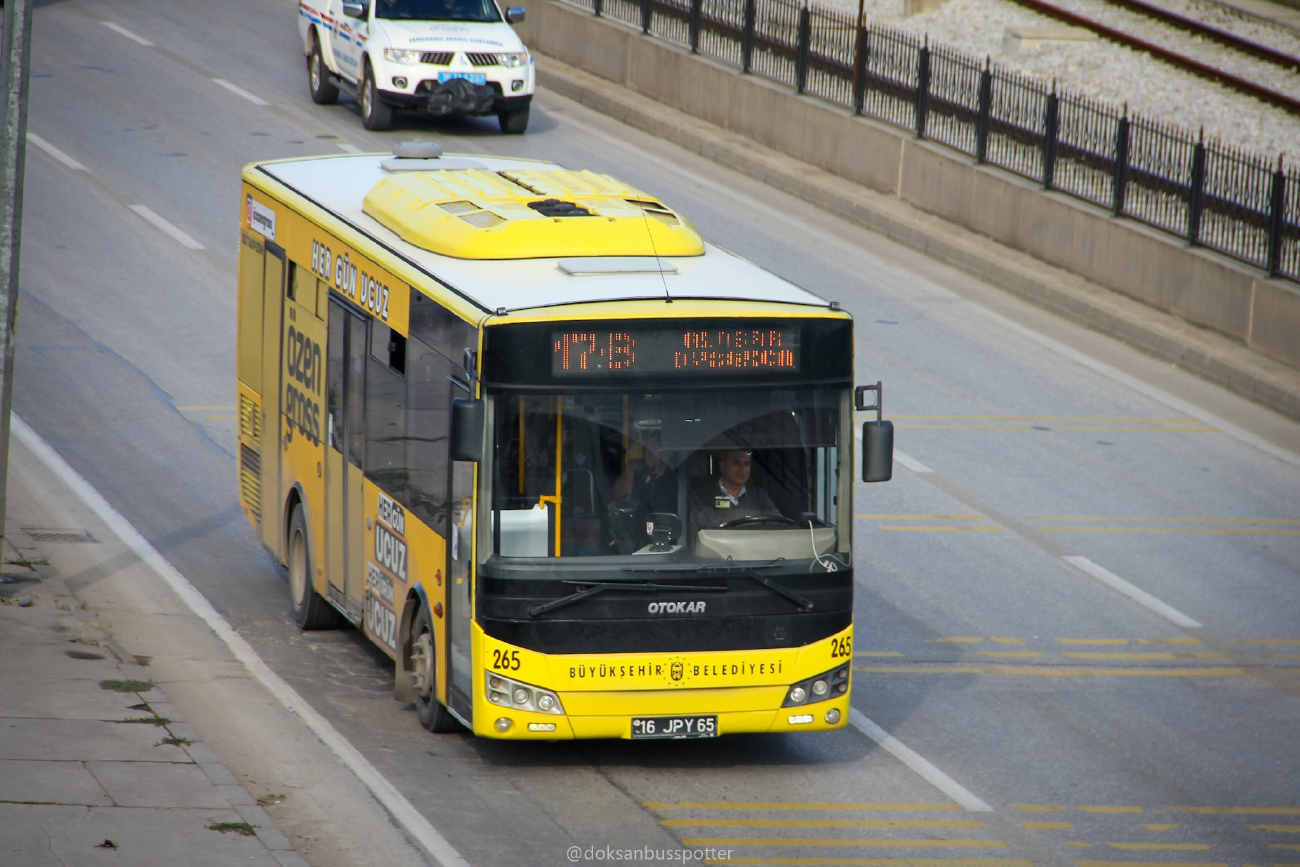 Bursa, Otokar Doruk 220LE # 265