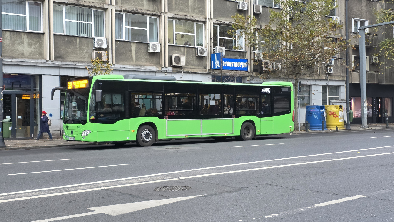 Bucharest, Mercedes-Benz Citaro C2 Hybrid # 7076