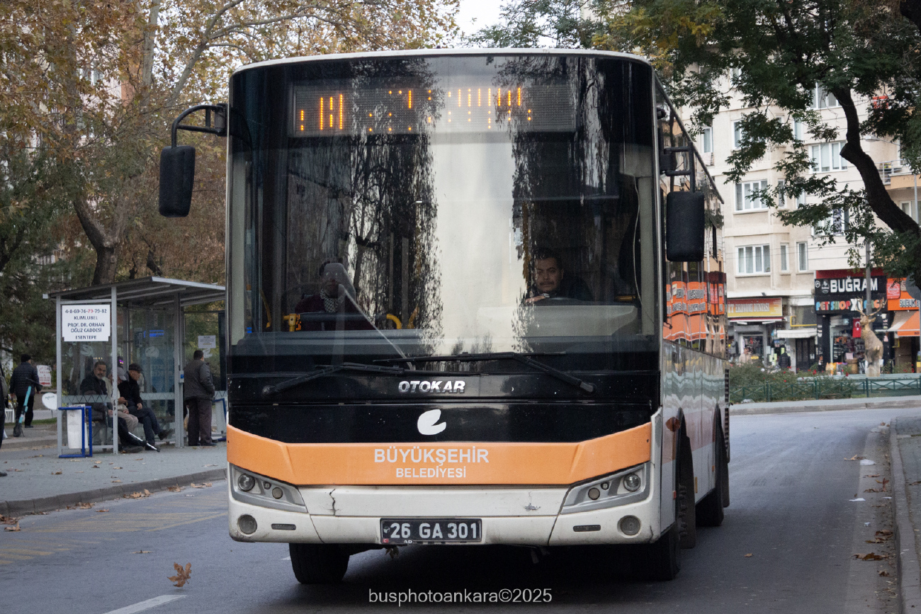 Eskişehir, Otokar Doruk 220LE # 26 GA 301