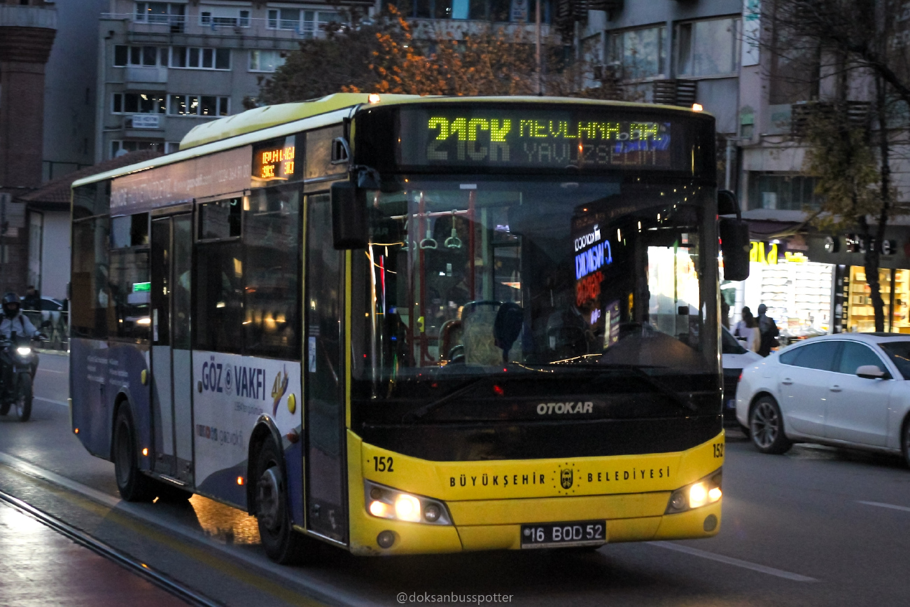 Bursa, Otokar Doruk 190LE # 152