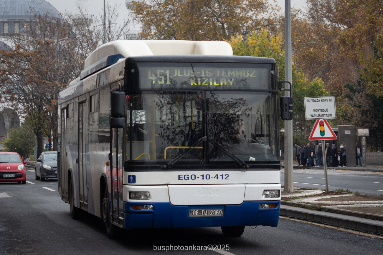 Ankara, MAN A74 Lion's Classic SL313 CNG # 10-412