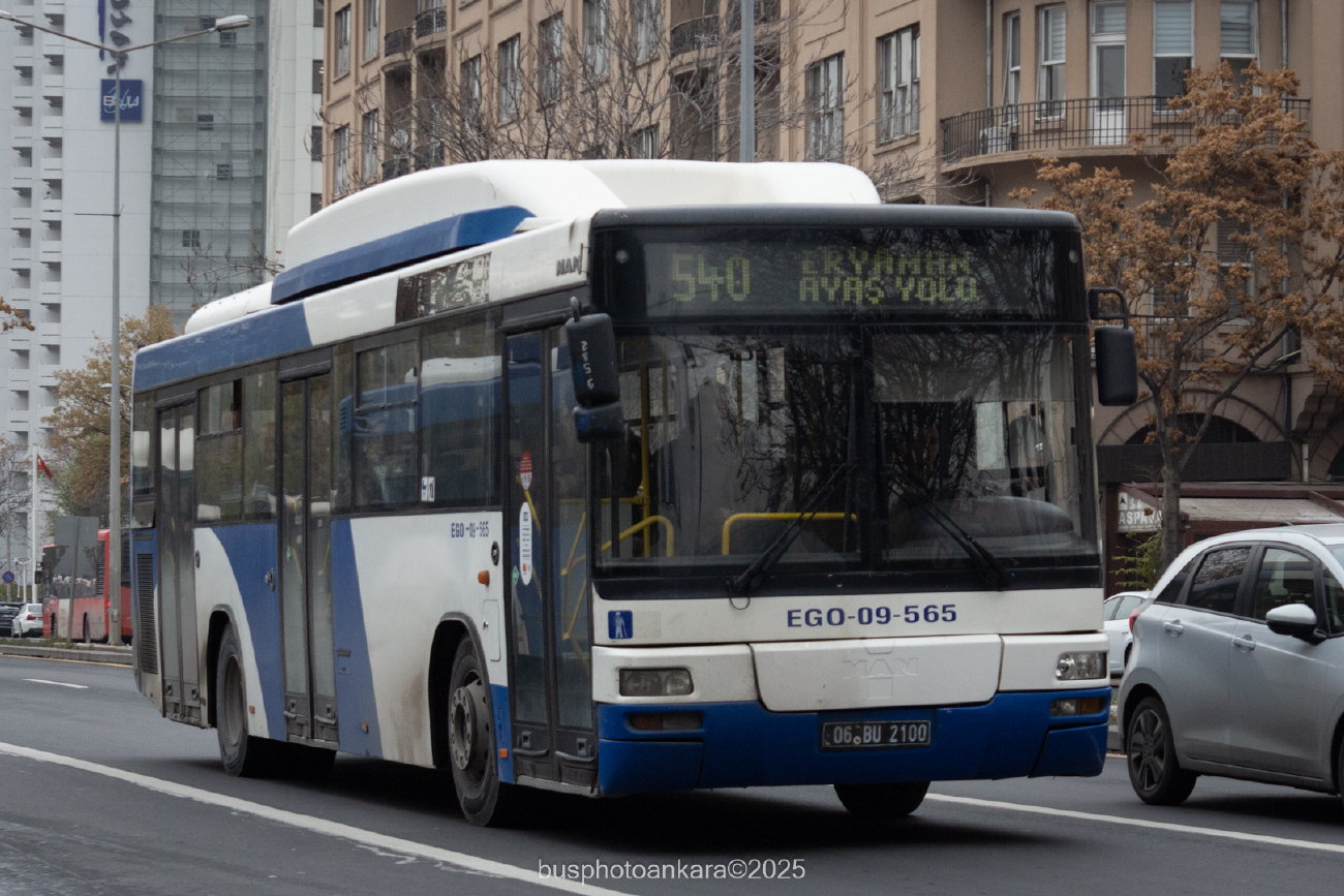 Ankara, MAN A74 Lion's Classic SL313 CNG # 09-565