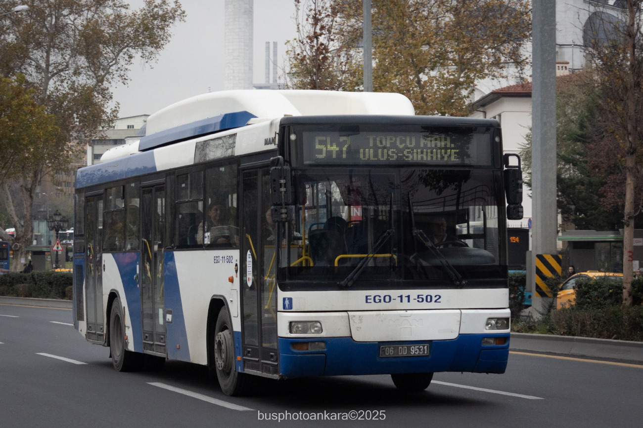 Ankara, MAN A74 Lion's Classic SL313 CNG # 11-502