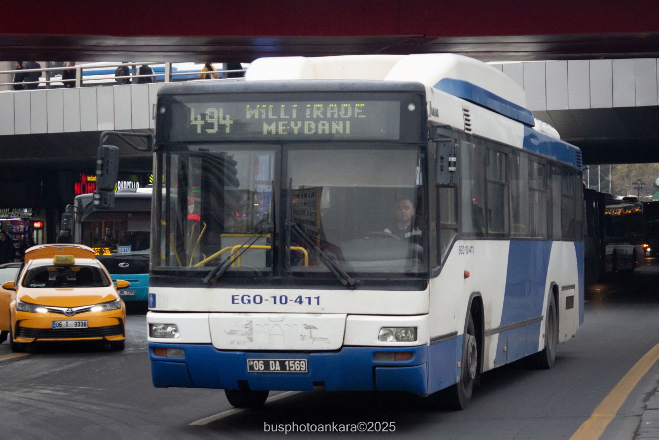 Ankara, MAN A74 Lion's Classic SL313 CNG # 10-411