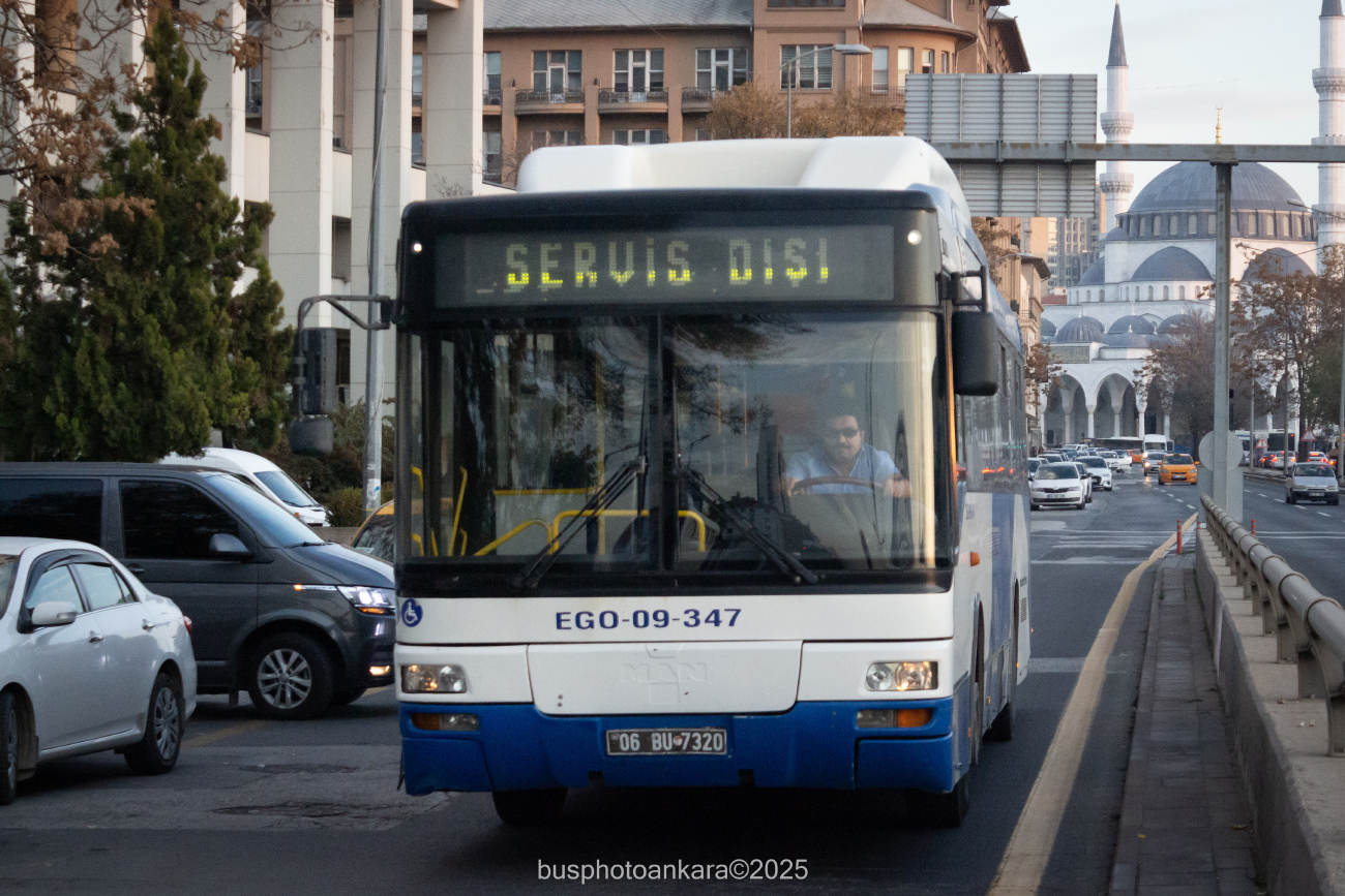 Ankara, MAN A74 Lion's Classic SL313 CNG # 09-347