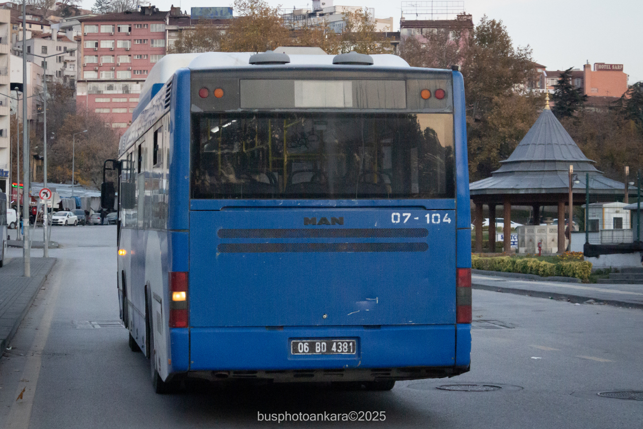 Ankara, MAN A74 Lion's Classic SL313 CNG # 07-104