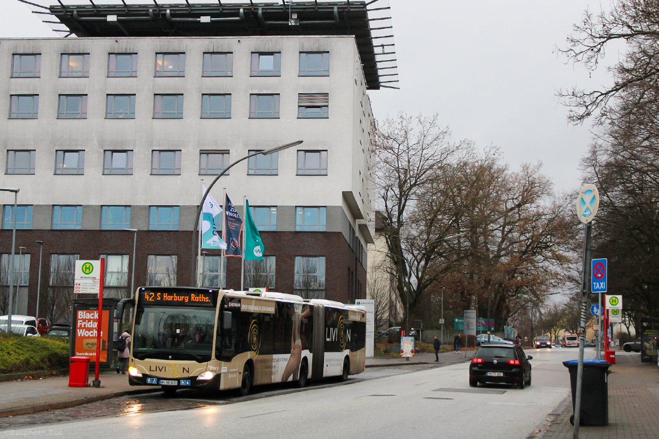 Hamburg, Mercedes-Benz Citaro C2 G # 7618