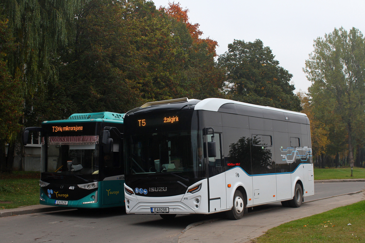 Tauragė, Anadolu Isuzu NovoCiti Volt # 410