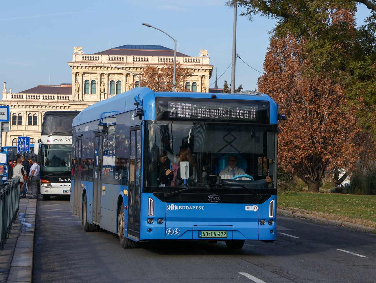 Budapest, BYD eBus B12.b # AO IA-472