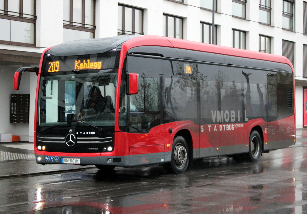Dornbirn, Mercedes-Benz eCitaro K # DO-103 HN