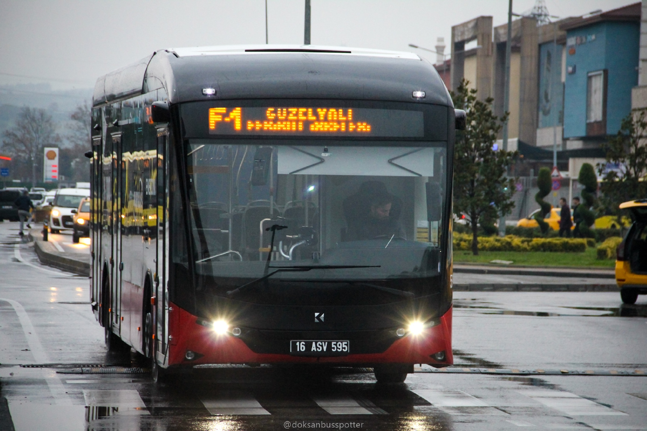 Bursa, Karsan e-ATA 12 # 595