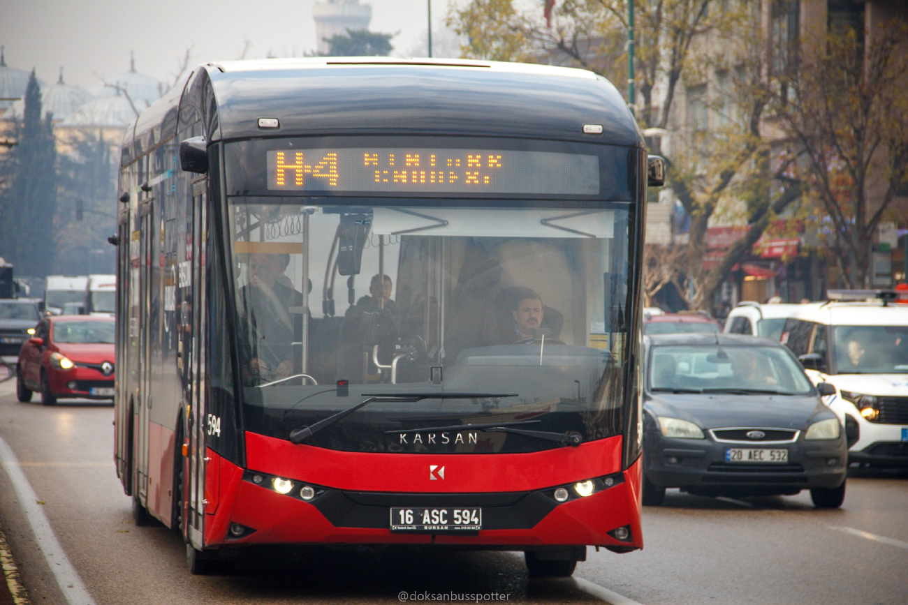 Bursa, Karsan e-ATA 12 # 594