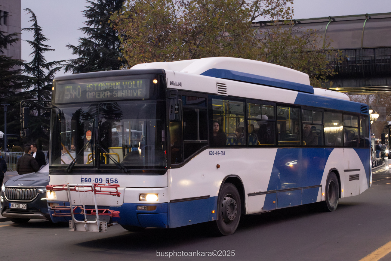 Ankara, MAN A74 Lion's Classic SL313 CNG # 09-558