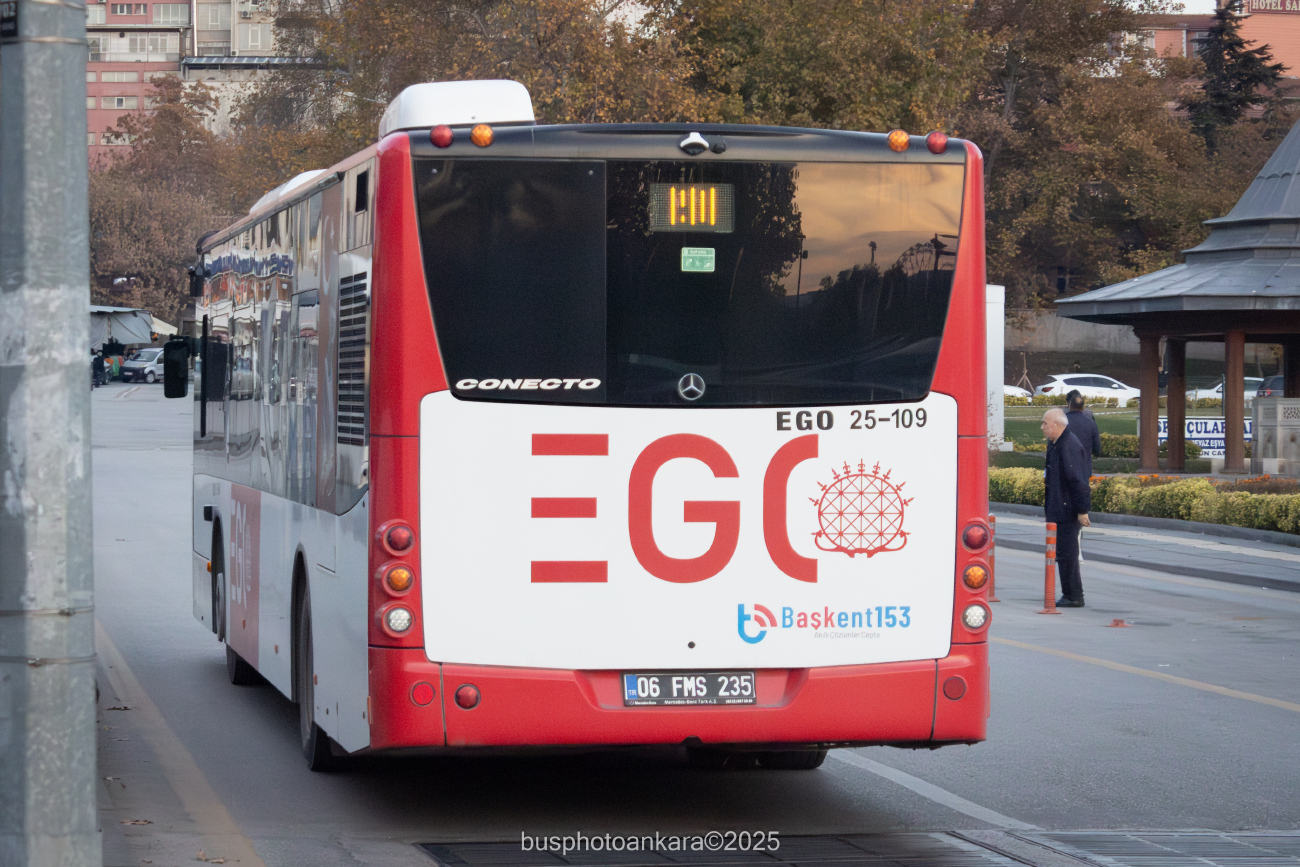 Ankara, Mercedes-Benz Conecto III # 25-109