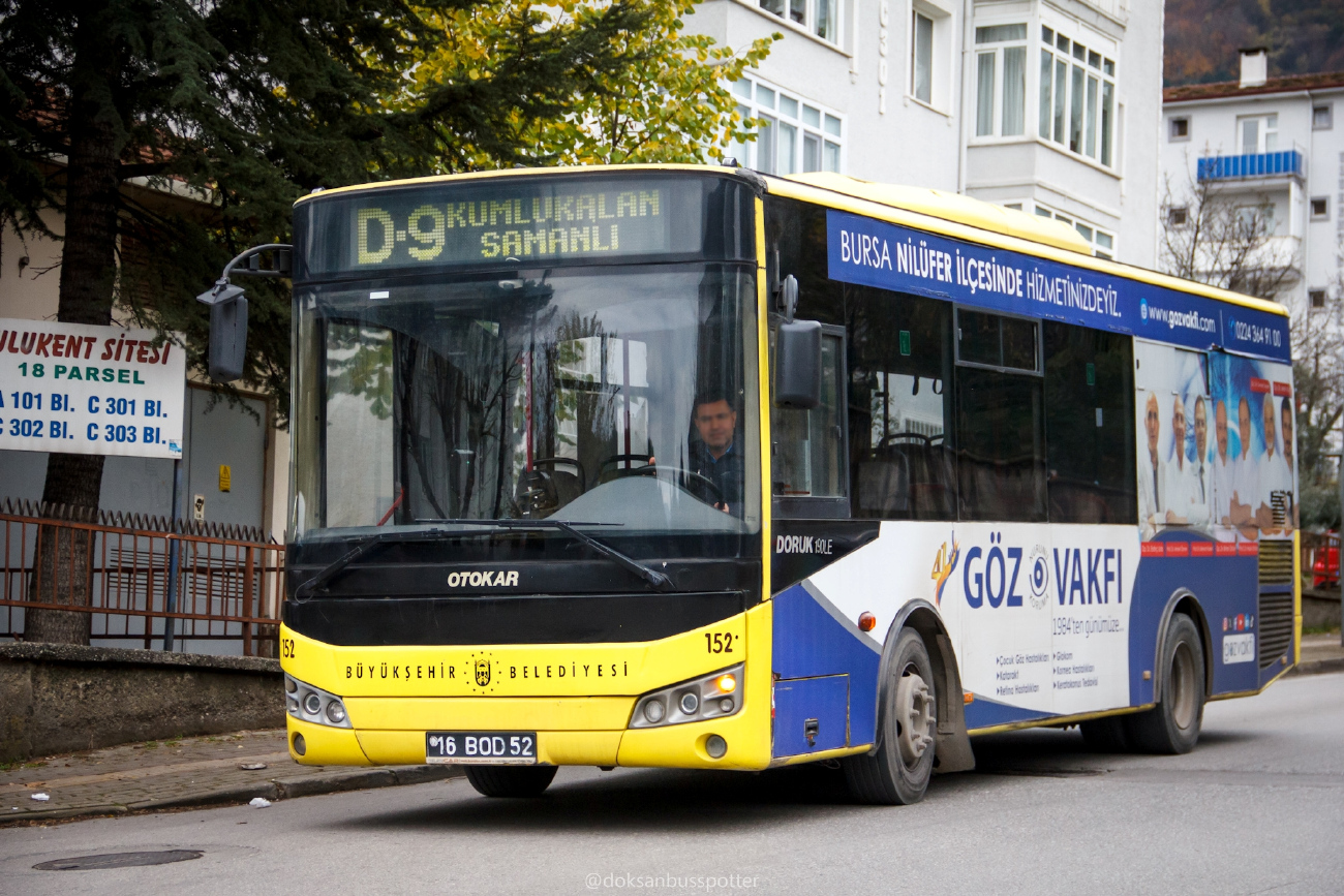 Bursa, Otokar Doruk 190LE # 152