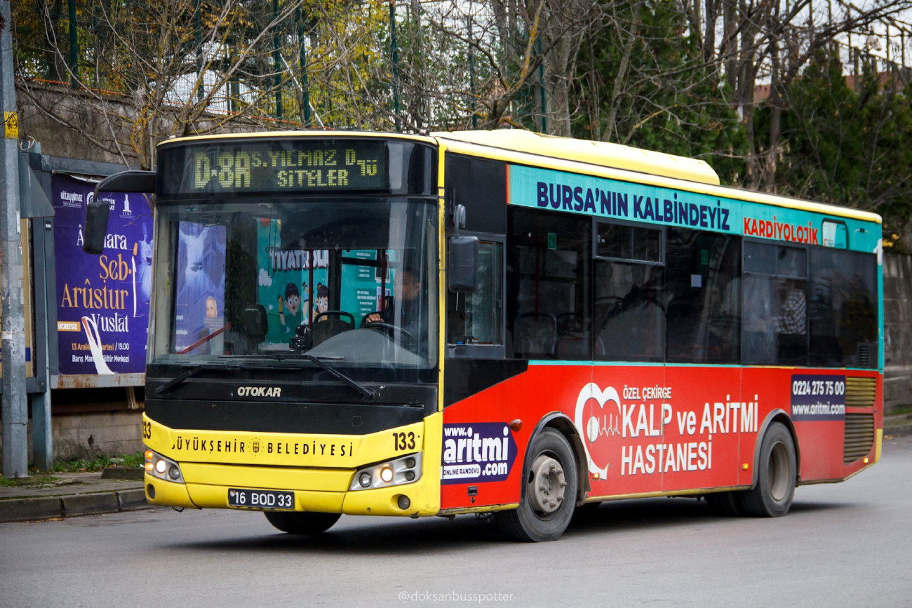 Bursa, Otokar Doruk 190LE # 133