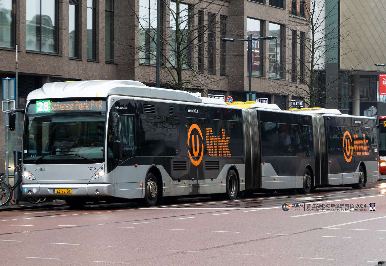 Utrecht, Van Hool New AGG300 # 4215