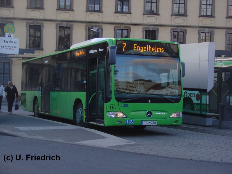 Fulda, Mercedes-Benz O530 Citaro Facelift # 148