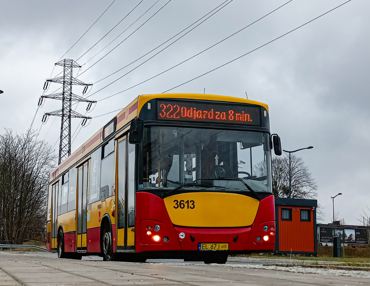 Łódź, Jelcz M121MB3 # 3613