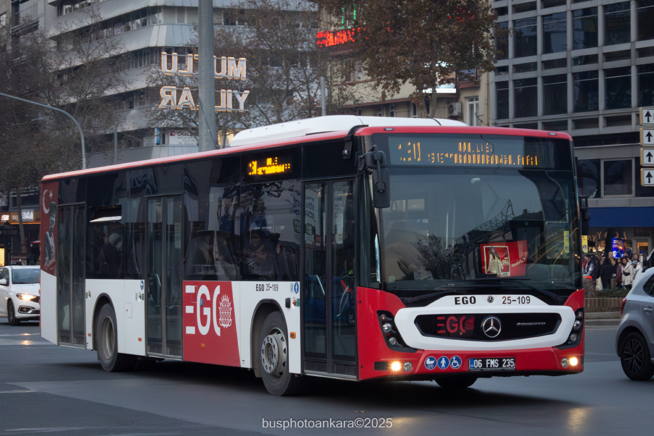 Ankara, Mercedes-Benz Conecto III # 25-109
