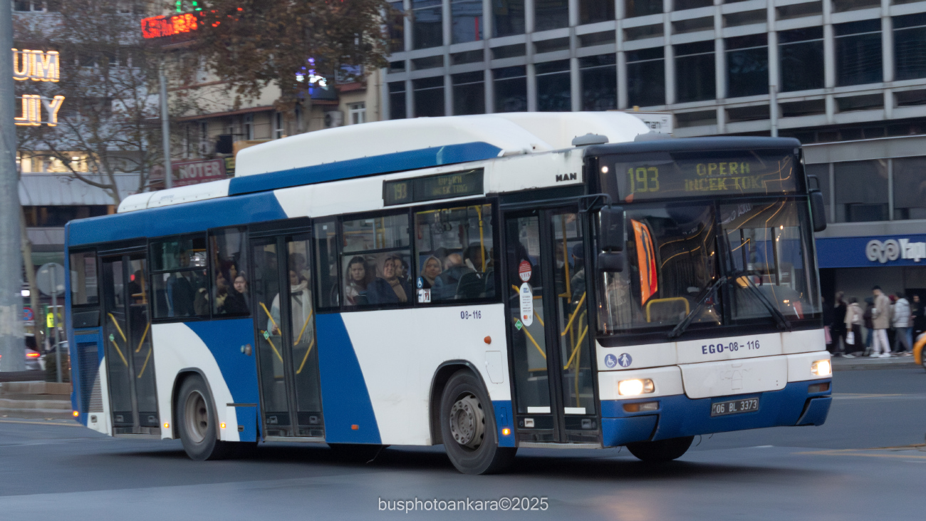 Ankara, MAN A74 Lion's Classic SL313 CNG # 08-116