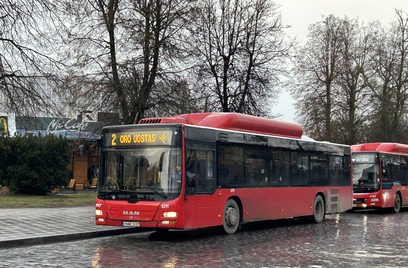 Vilnius, MAN A21 Lion's City NL313 CNG # 4211