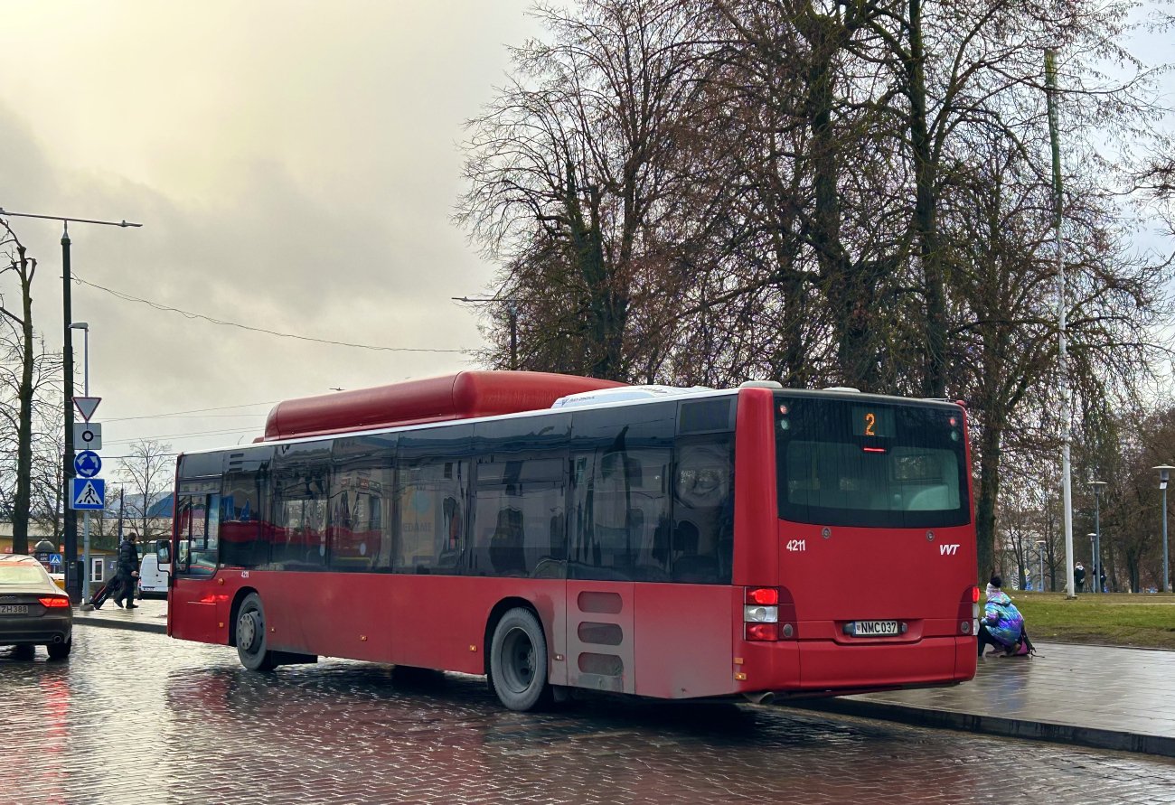 Vilnius, MAN A21 Lion's City NL313 CNG # 4211