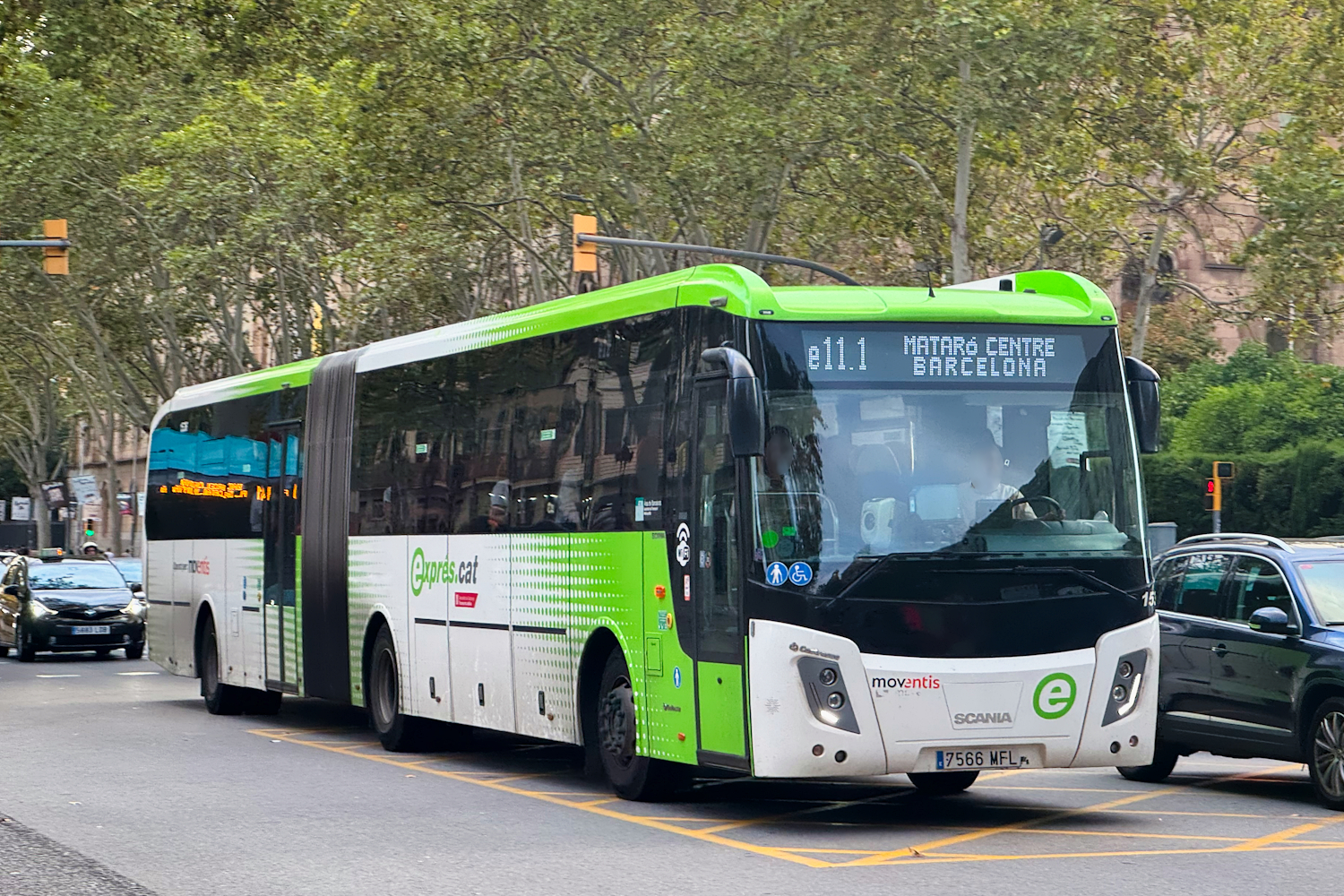 Mataró, Castrosua Magnus.E 18M # 1536
